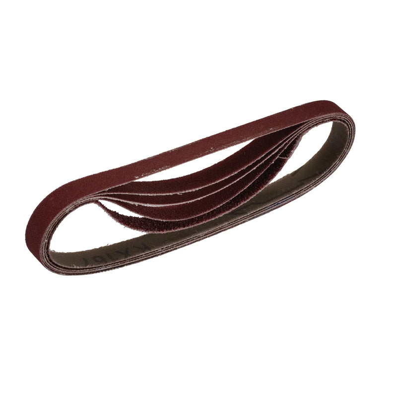 Draper Sanding Belt 13 x 457mm Assorted Grits for Power Tools