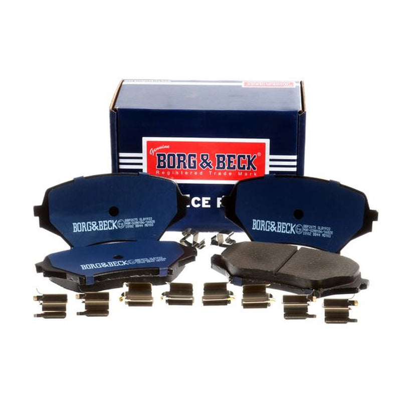 Borg & Beck 4 x Front Brake Pad Set BBP2075