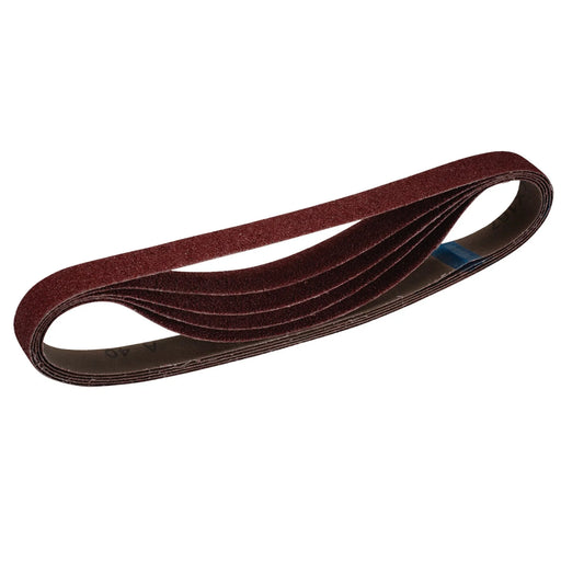 Draper Cloth Sanding Belt 25x762mm 180 Grit Pack of 5