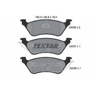 Textar Rear Brake Pad Set 2403601