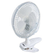 Draper Clip-On Desk Fan 6"/150mm 15W