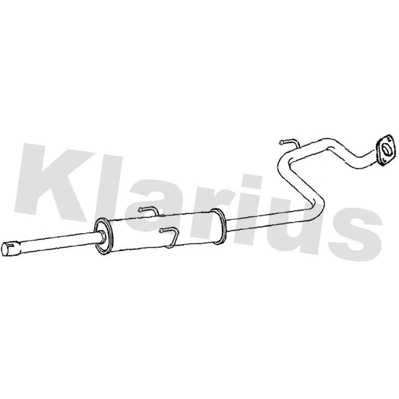 Klarius Box With Centre Pipe Centre TY976C
