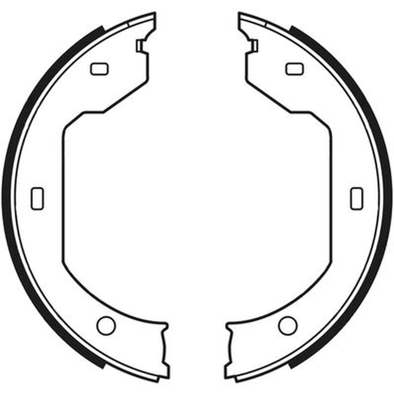 Abtex Brake Shoe Set Axle Kit ABS4069