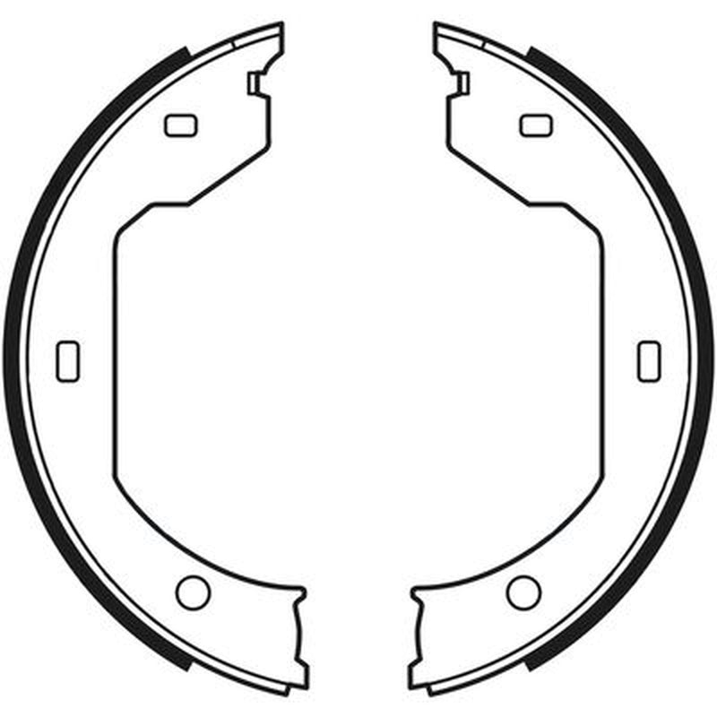 Abtex Brake Shoe Set Axle Kit ABS4069