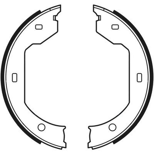Abtex Brake Shoe Set Axle Kit ABS4069