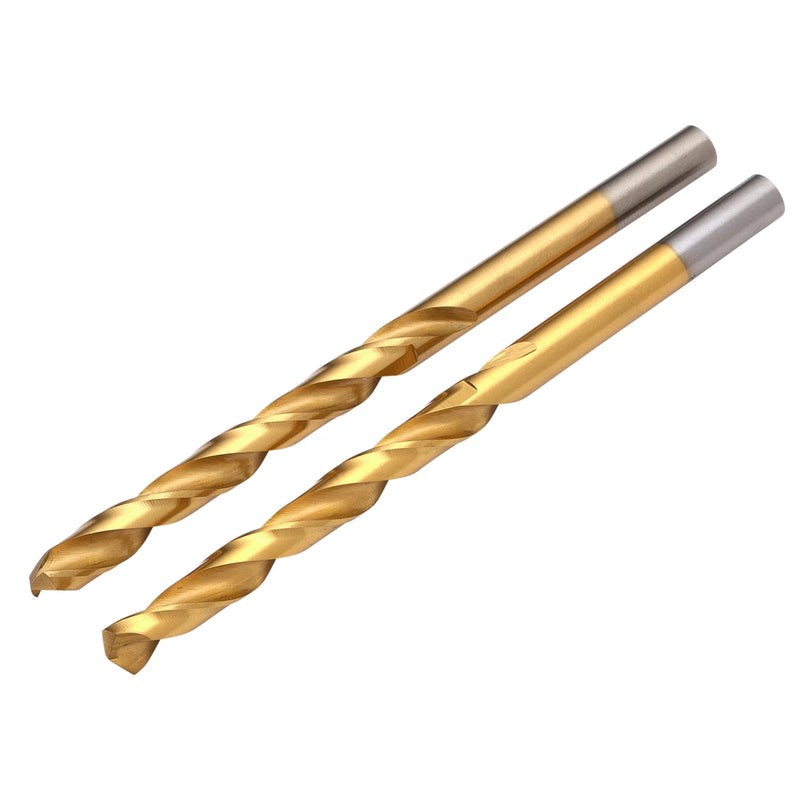 Draper HSS Titanium Nitride Drill Bit 5 x 86mm Pack of 2