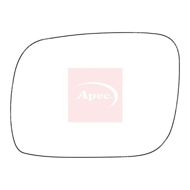 Apec Exterior Wing Mirror Glass Left AMS2835