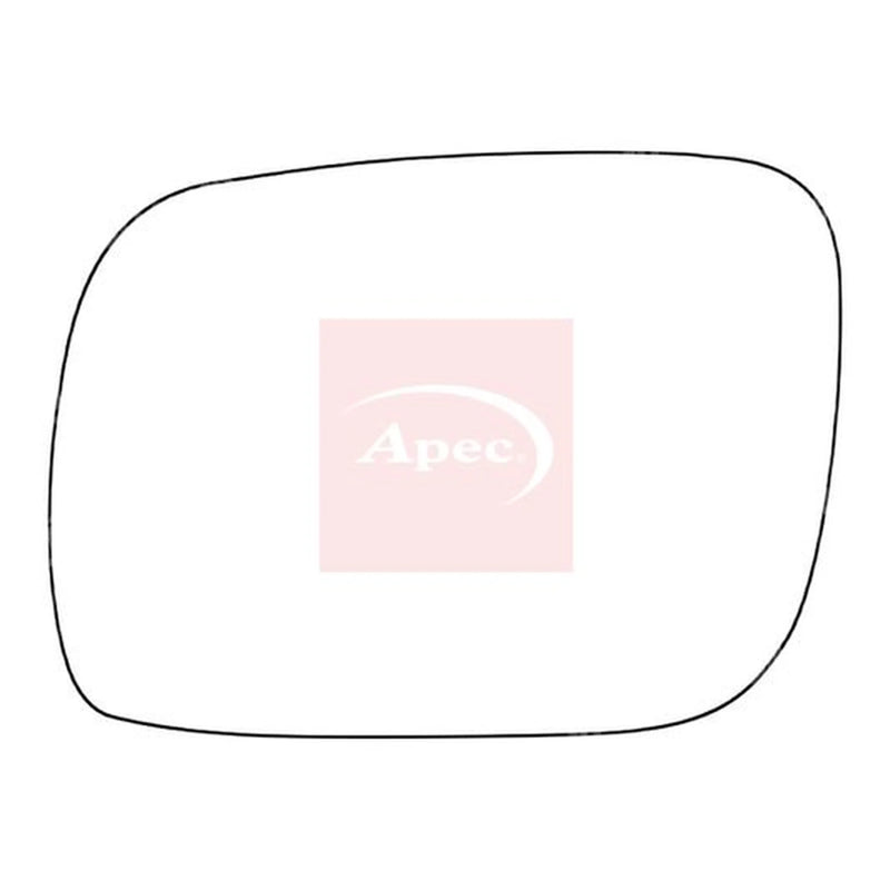 Apec Exterior Wing Mirror Glass Left AMS2835