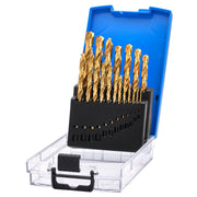 Draper HSS Titanium Nitride Coated Drill Bit Set 19 Piece