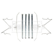 Borg & Beck Brake Pad Accessory Fitting Kit Front BBK1779
