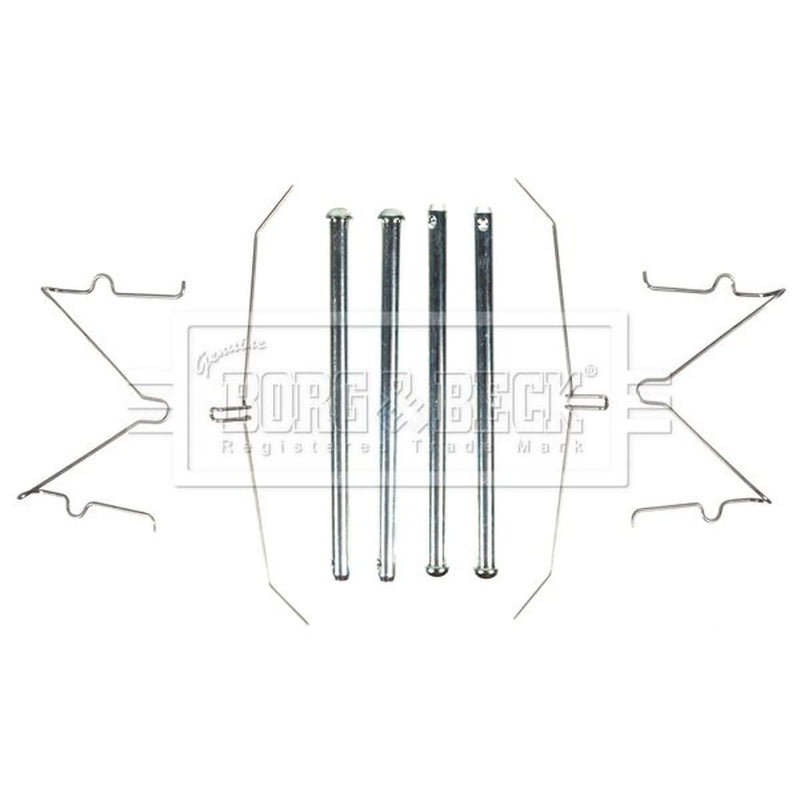 Borg & Beck Brake Pad Accessory Fitting Kit Front BBK1779