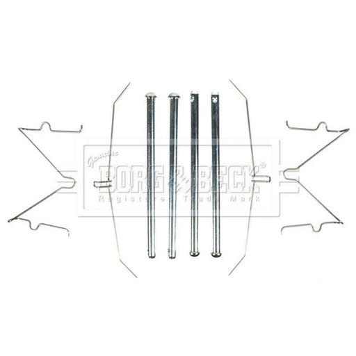 Borg & Beck Brake Pad Accessory Fitting Kit Front BBK1779