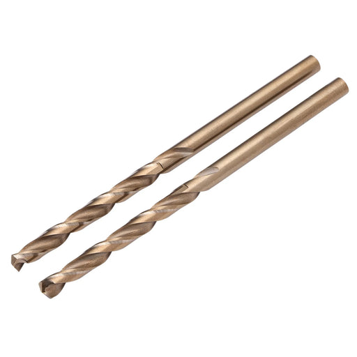 Draper Expert Drill Bit HSSE M35 Cobalt 4x75mm Pack of 2