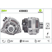 Valeo Car Alternator 12V 439083