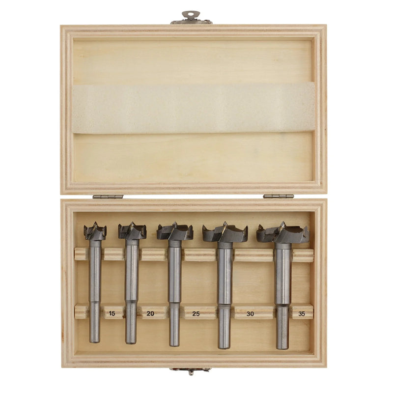 Draper Forstner Drill Bit Set 5 Piece Carbon Steel