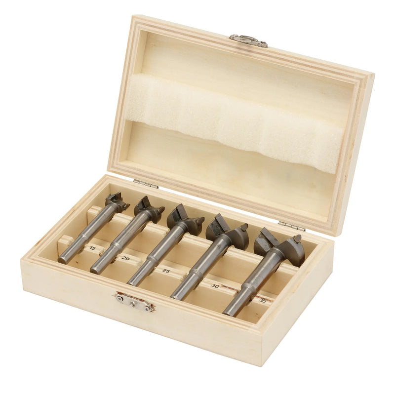 Draper Forstner Drill Bit Set 5 Piece Carbon Steel