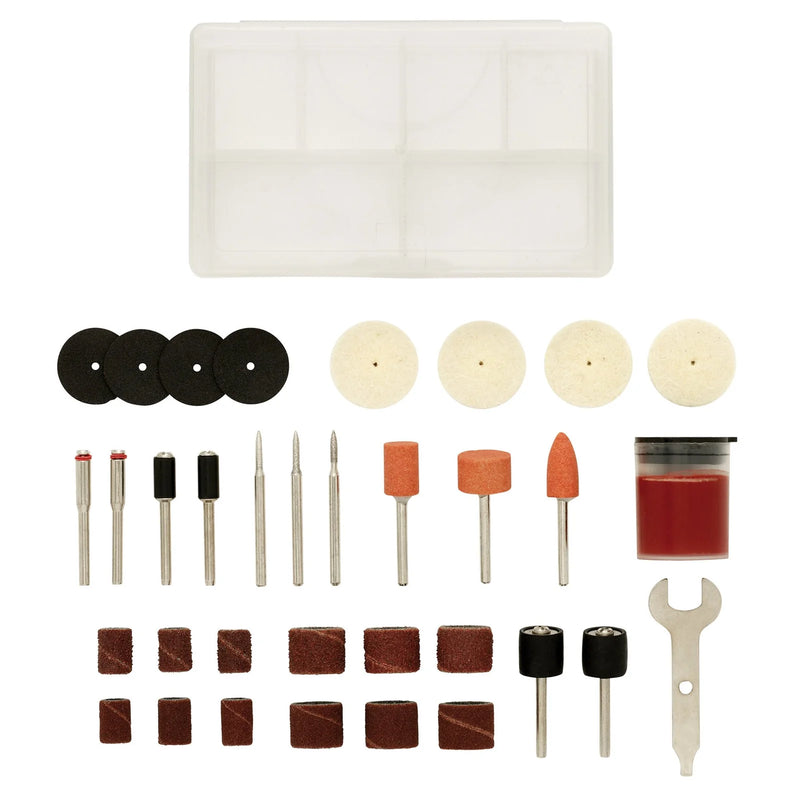 Draper Accessories Set for D20 Engraver/Grinder (32 Piece)