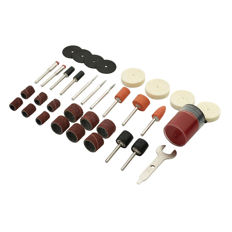 Draper Accessories Set for D20 Engraver/Grinder (32 Piece)