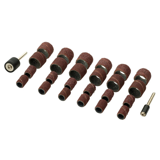 Draper Sanding Drums & Holders Set for D20 Engraver/Grinder, 26 Piece