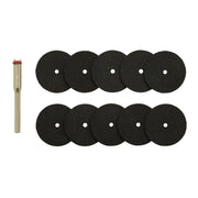 Draper Cutting Wheels & Holder for D20 Engraver/Grinder (10 Piece)