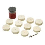 Draper Polishing Wheels Set for D20 Engraver/Grinder (12 Piece)