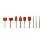 Draper Grinding/Drilling Points Set for D20 Engraver/Grinder 9 Piece