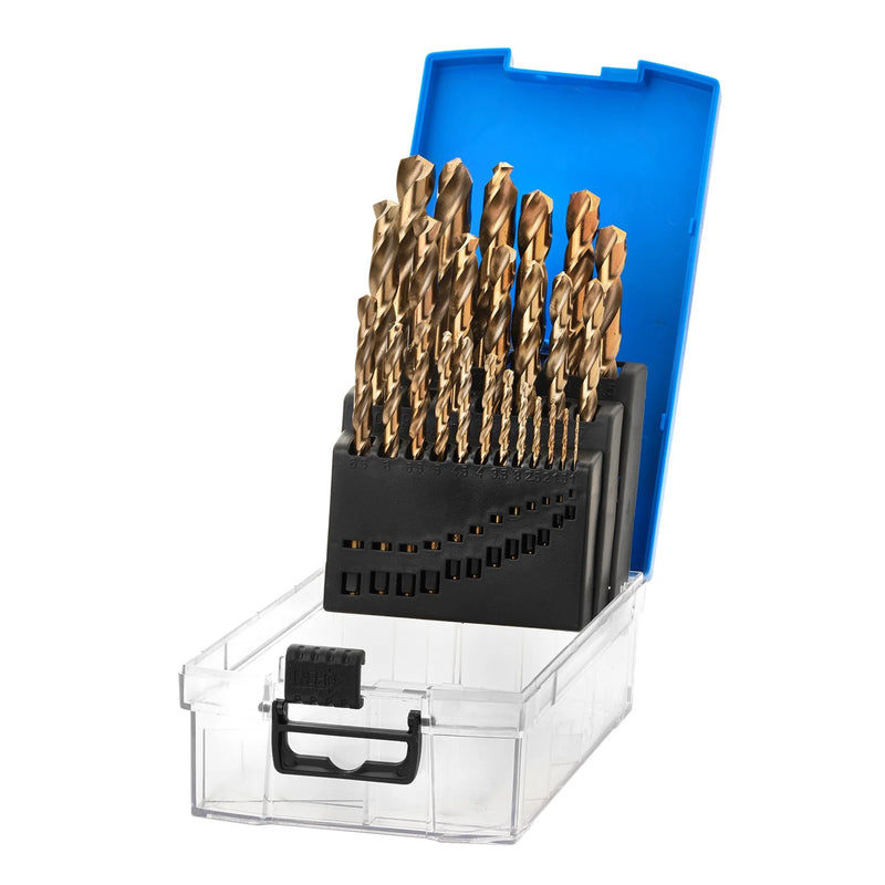 Draper Expert Cobalt Drill Bit Set 25 Piece HSSE M35