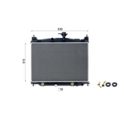 Mahle Engine Radiator CR 2267 000S