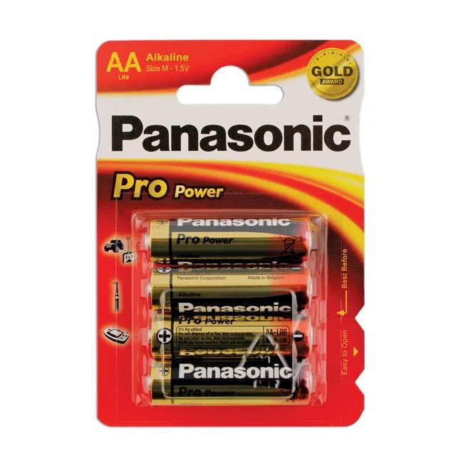 Panasonic Pro Power AA Battery 4pc - CPL