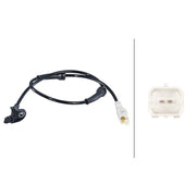 Hella ABS Wheel Speed Sensor Front 6PU 009 106-371