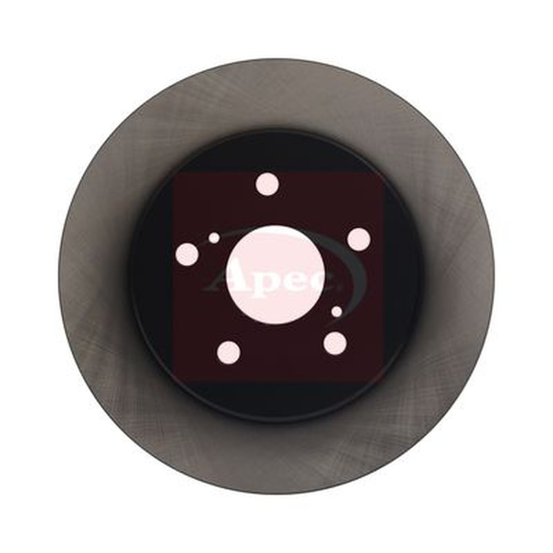 Apec 2 x Solid Rear Brake Discs DSK3203