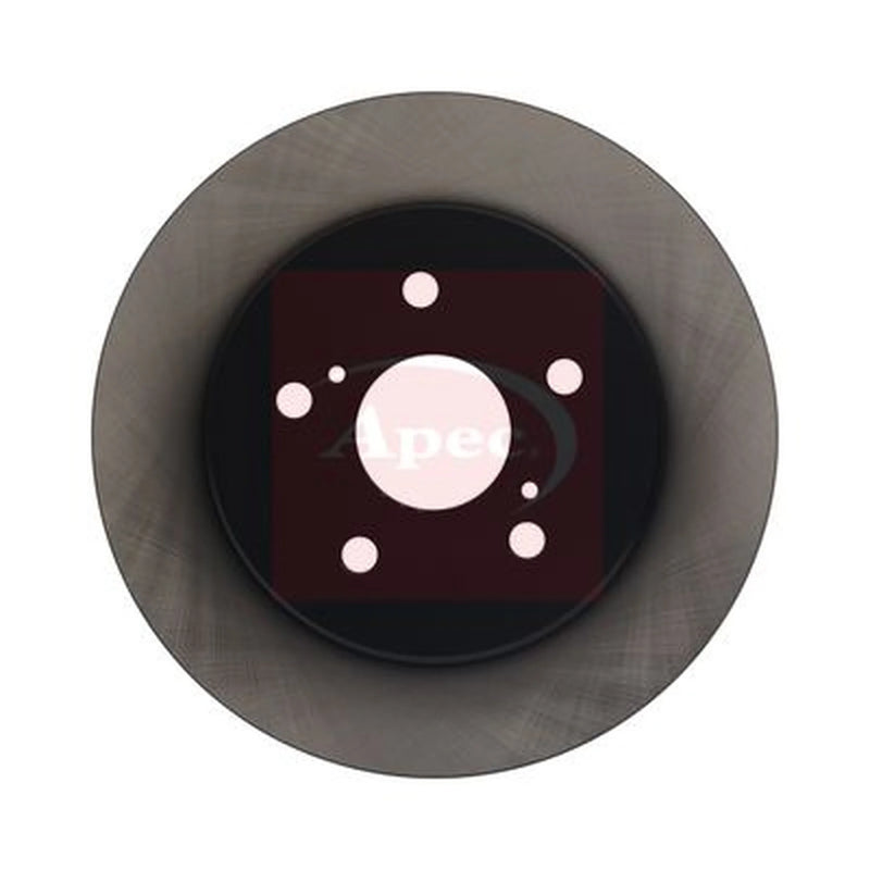 Apec 2 x Solid Rear Brake Discs DSK3203