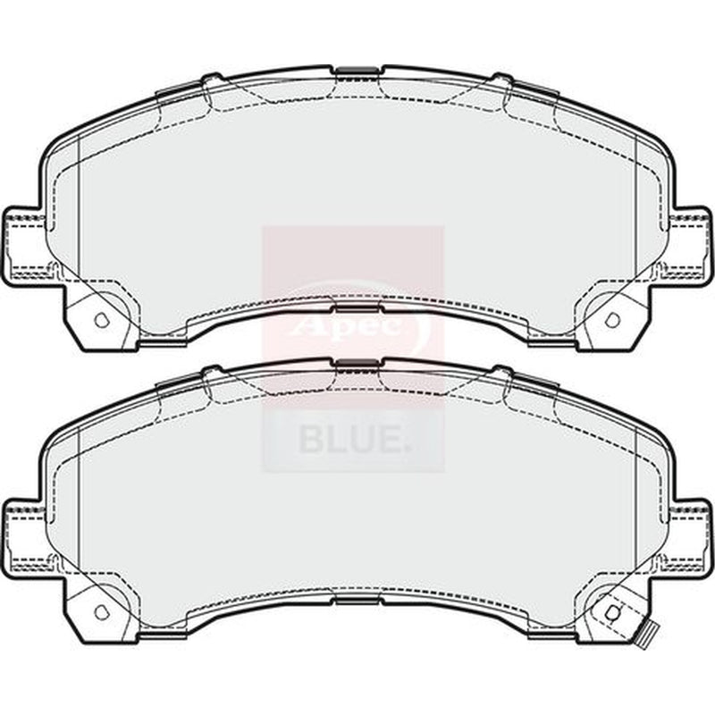 Apec Front Brake Pad Set PD3342