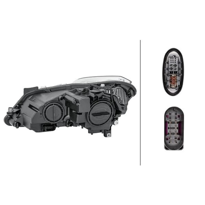 Hella Headlight Headlamp D1S/H7 Right 1ZT 011 733-061