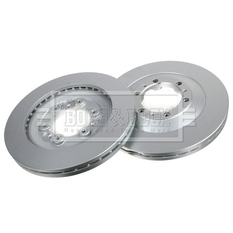 Borg & Beck 2 x Vented Front Brake Discs BBD5421