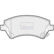 Fahren Front Brake Pad Set FBP3100