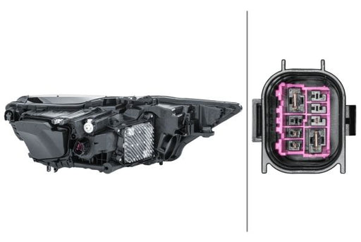 Hella 1ZX 013 377-131 Headlight