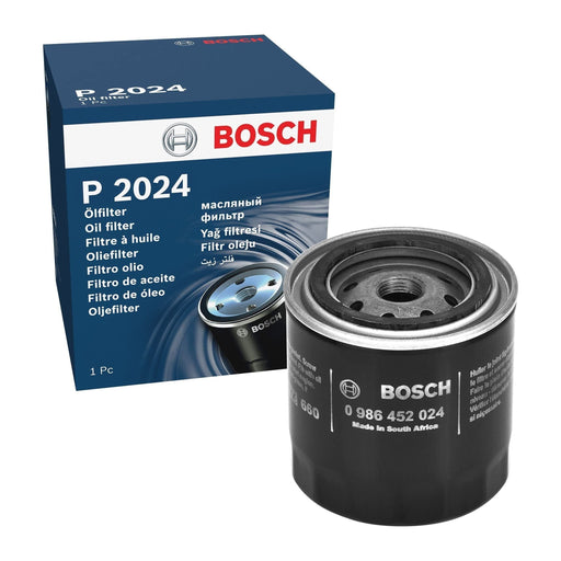 Genuine Bosch Car Oil Filter P2024 Fits Nissan Vanette Cargo - 2.3 - 94-02 09864 Bosch  - Town Parts