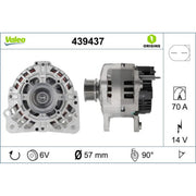 Valeo Car Alternator 12V 439437