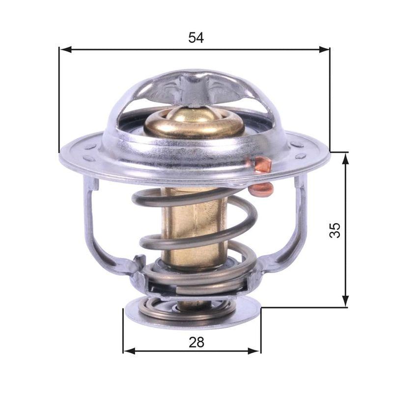 Gates Thermostat,Coolant TH43880G1