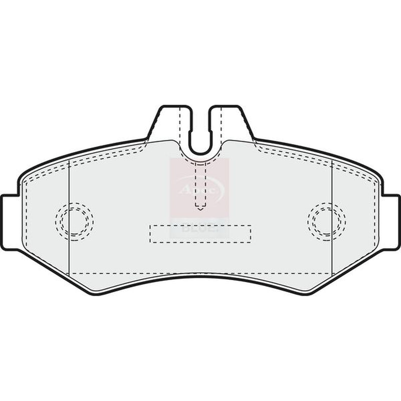 Apec Rear Brake Pad Set PD3522