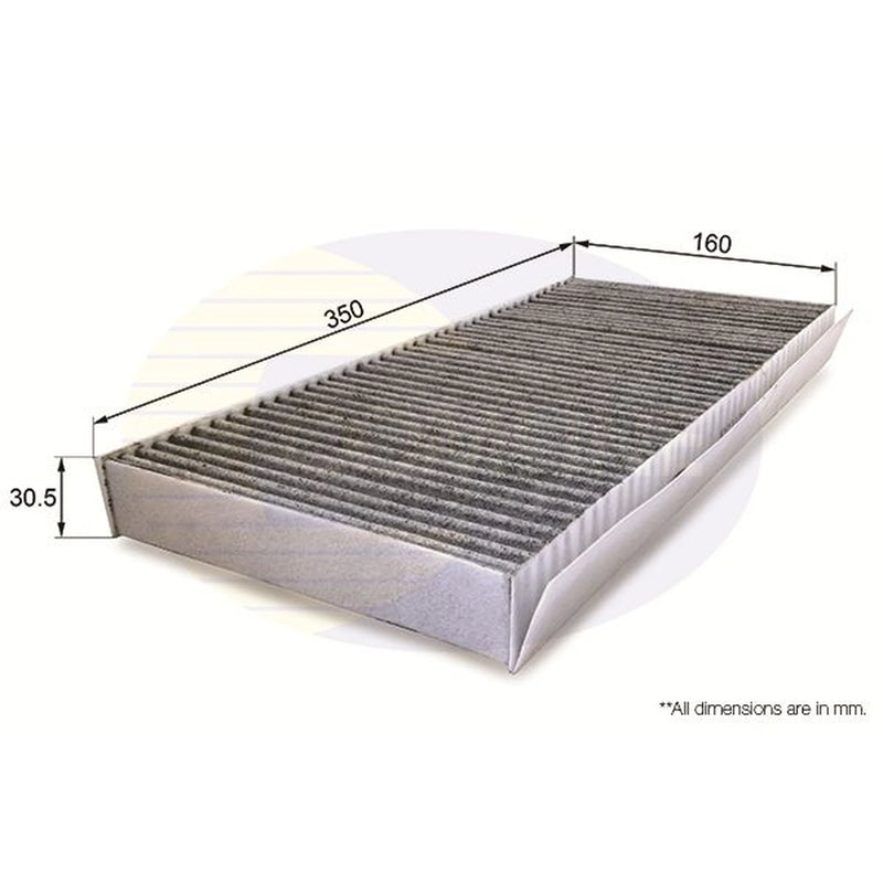 Comline Cabin Air Filter (Pollen Filter) EKF113A