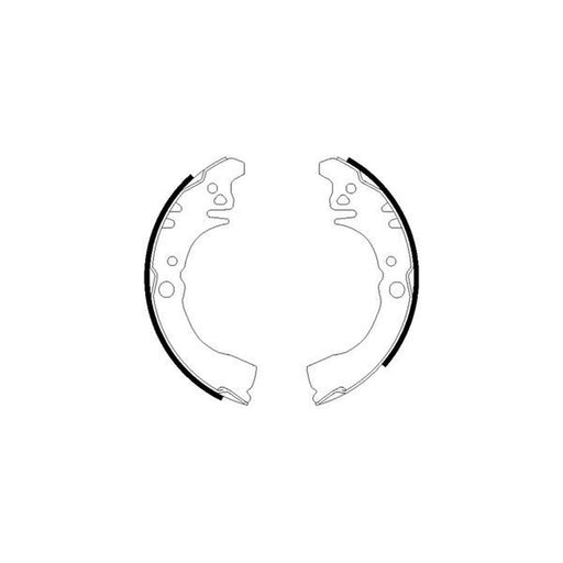 Mintex Brake Shoe Set Axle Kit MFR444