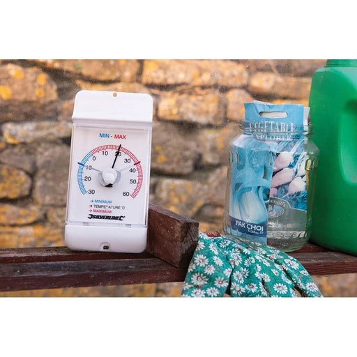 Silverline Min/Max Dial Thermometer -30° to +60°C Silverline  - Town Parts