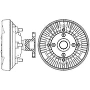 Mahle Radiator Fan Clutch CFC 234 000P