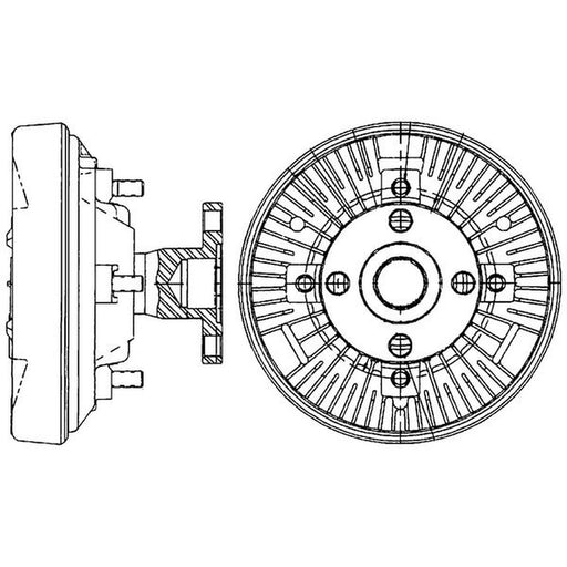 Mahle Radiator Fan Clutch CFC 234 000P