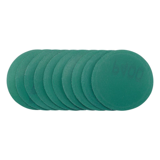 Draper Wet and Dry Sanding Discs with Hook and Loop, 50mm, 400 Grit (Pack of 10) Draper  - Town Parts