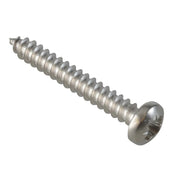 ForgeFix Self-Tapping Screw Pozi Compatible Pan Head SS 1in x 6 ForgePack 30