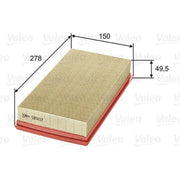 Valeo Engine Air Filter 585037