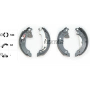 Textar Brake Shoe Set Axle Kit 91060000